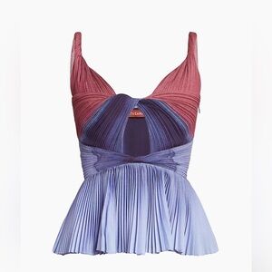 BWNT Altuzarra Minoa Peplum Top